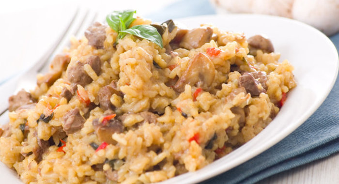 Ризотто с курицей