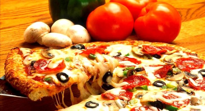 Пицца в микроволновке