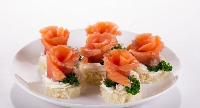 Канапе Розочки