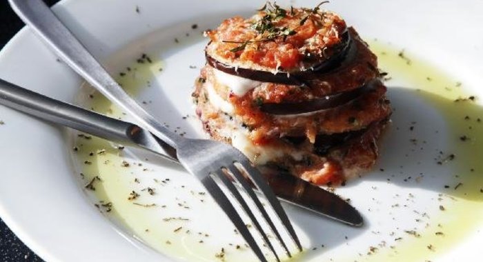 Элегантная овощная лазанья