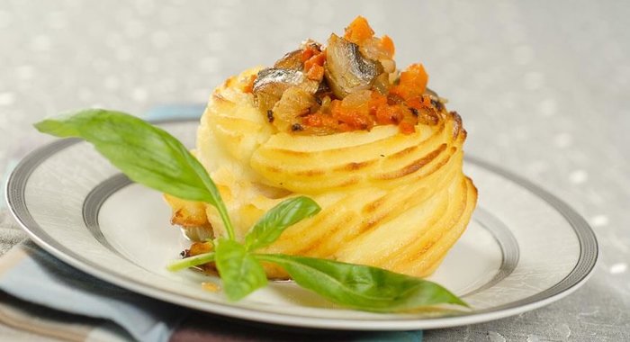 Жаркое из индейки по-рабакезски