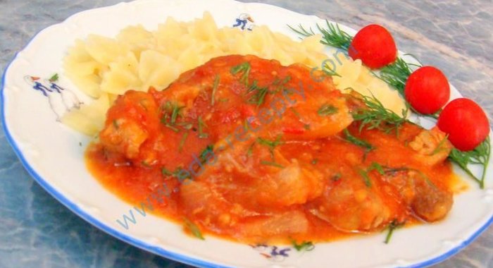 Жаркое из свинины по-итальянски