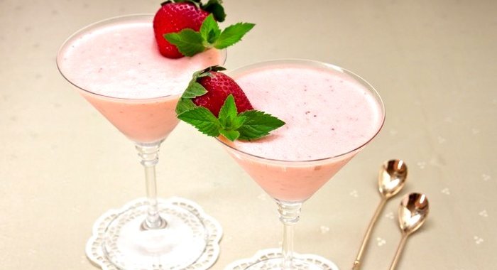 Клубничное суфле