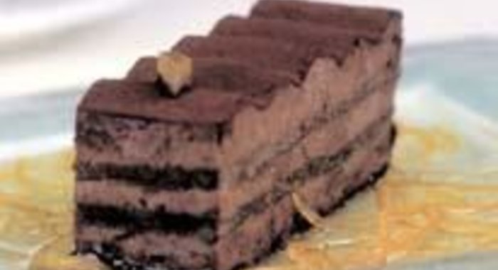 Шоколадно-апельсиновые пирожные