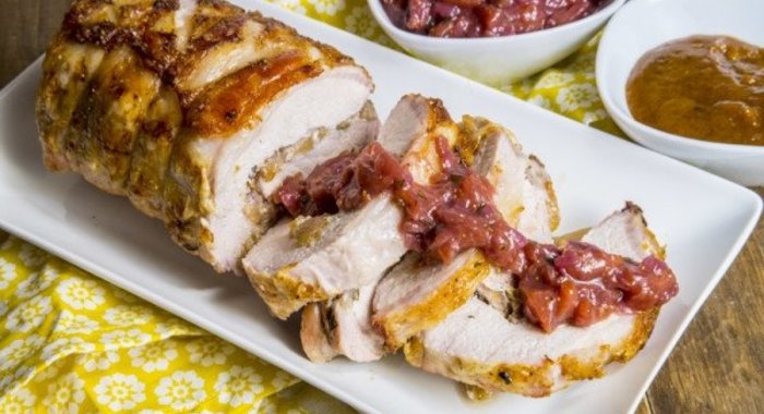 Свинина со сливовым вином