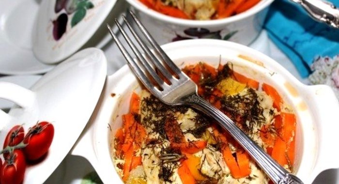 Жаркое из индейки с картошкой