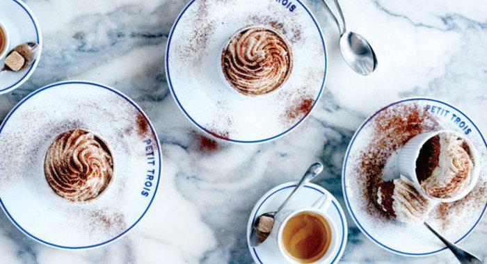 Мусс из темного шоколада