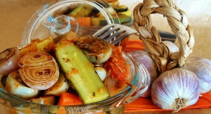 Диетическое овощное рагу