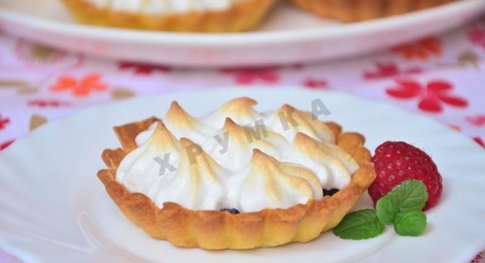 Песочные корзинки с джемом