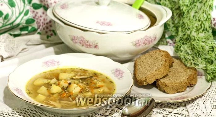 Гороховый суп в мультиварке