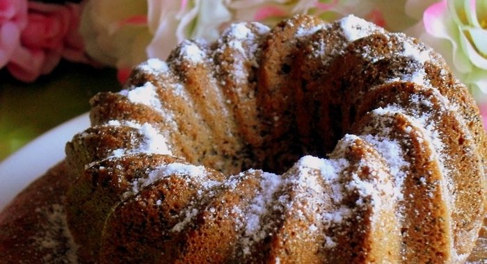 Маковый кекс