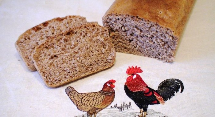 Цельнозерновой хлеб с отрубями