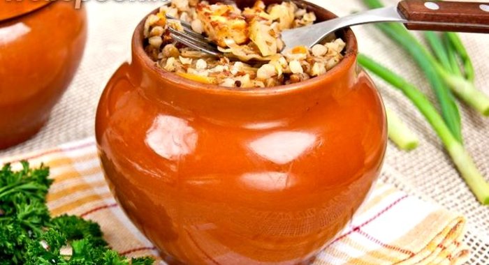 Гречневая каша с овощами