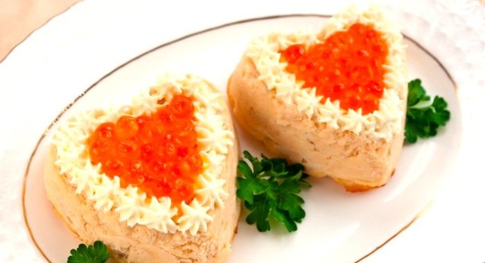 Суфле из семги