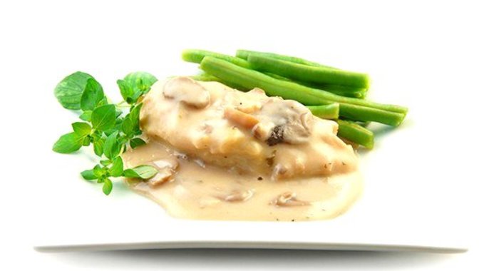 Курица в кремовом соусе