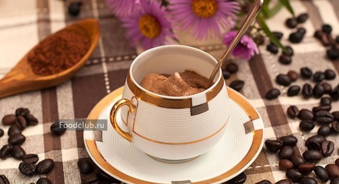 Кофейно-шоколадное диетическое мороженое