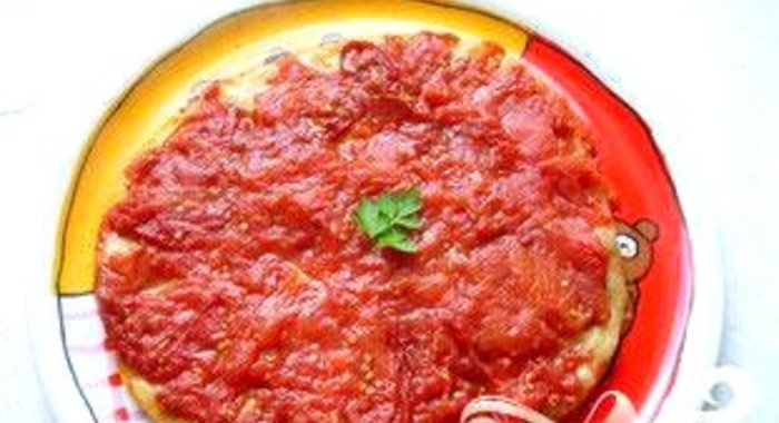 Томатная лепешка