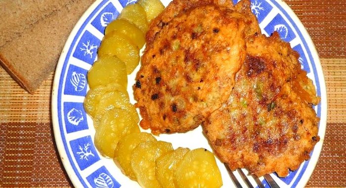 Картофельные лепешки с зеленым луком