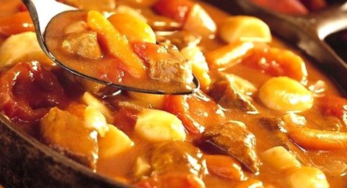 Овощное рагу с мясом