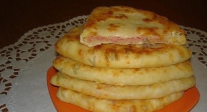 Сырные лепешки за 15 минут