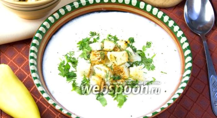 Сырный суп с рисом