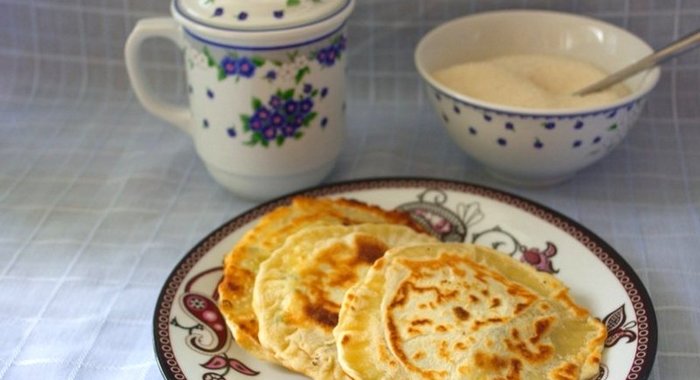 Кавказские лепешки с зеленью