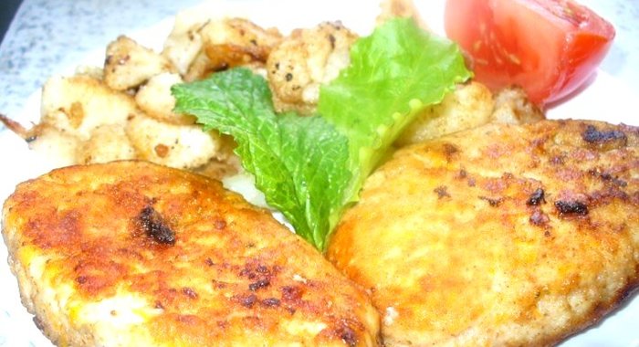 Куриные котлеты с тыквой