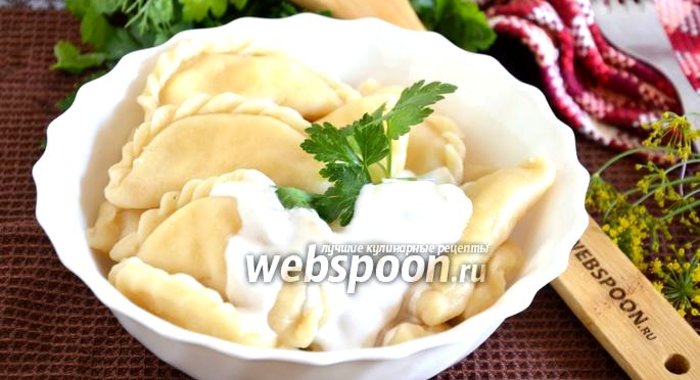 Вареники с адыгейским сыром