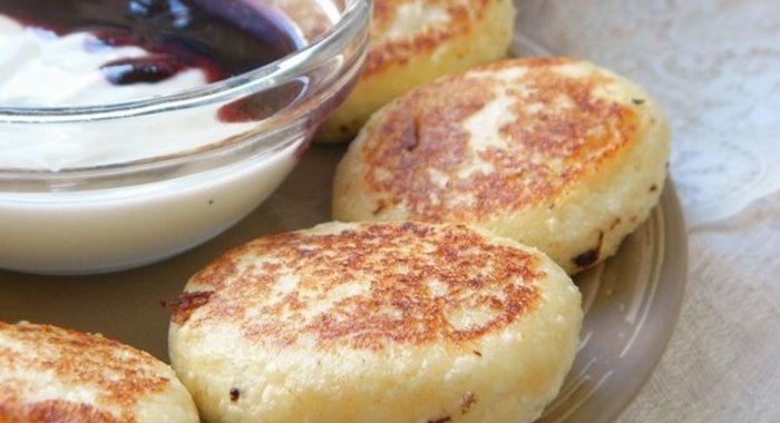 Сырники с манной крупой