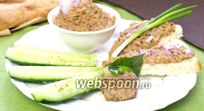 Паштет из чечевицы с грецкими орехами