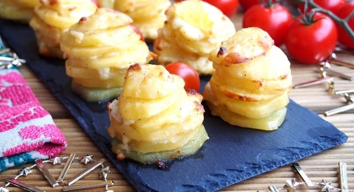 Картофель, запеченный с адыгейским сыром