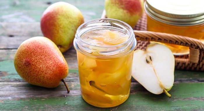 Варенье из груш с белым вином