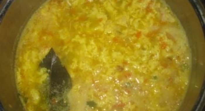 Постный гороховый суп вегетарианский