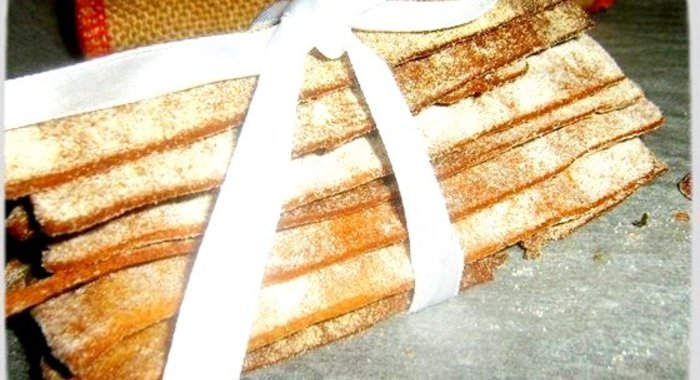 Постные ржаные хлебцы с тмином