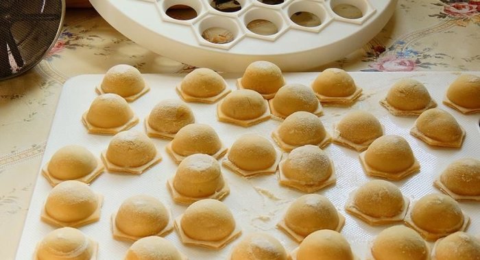 Пельмени в сливках