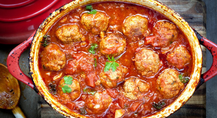 Тефтели в томатном соусе