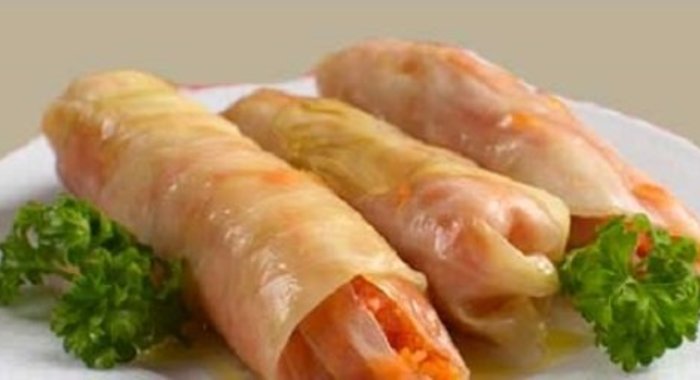 Голубцы с морковкой по-корейски