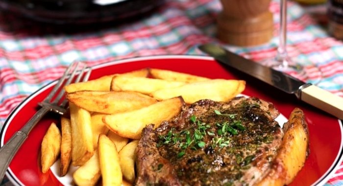 Стейк из говядины рибай