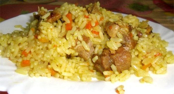 Плов в пароварке