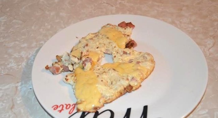 Яичница по-холостяцки