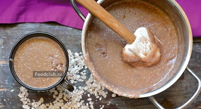 Овсяная каша на воде