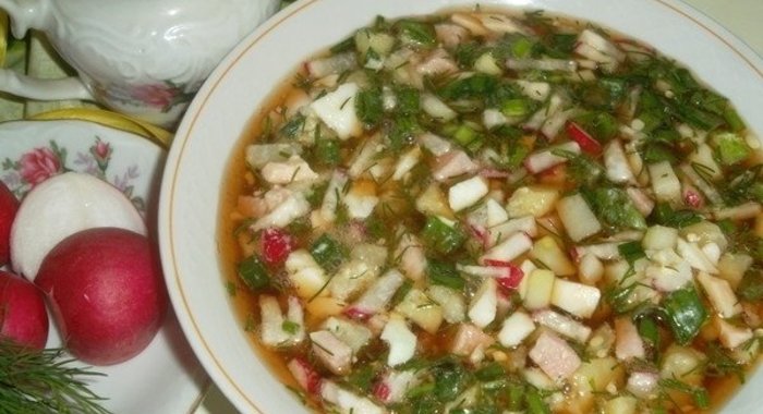 Окрошка классическая