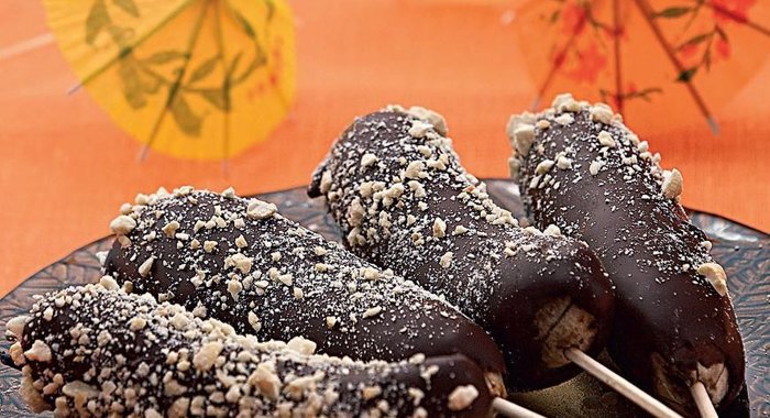 Бананово-шоколадное «мороженое»