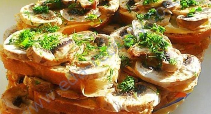 Бутерброды Грибная сказка