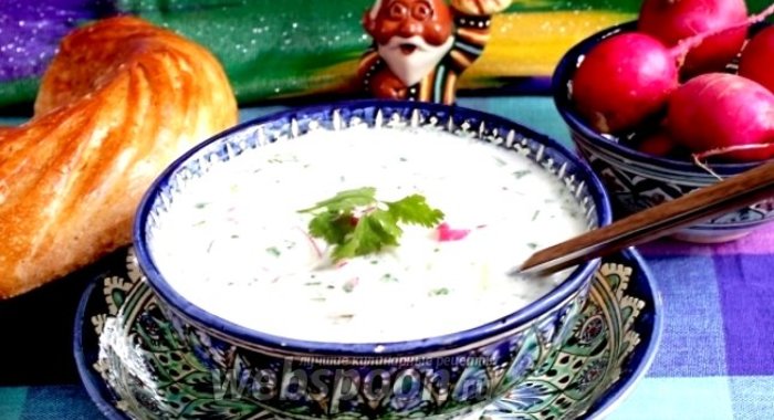 Чалоп — узбекская окрошка