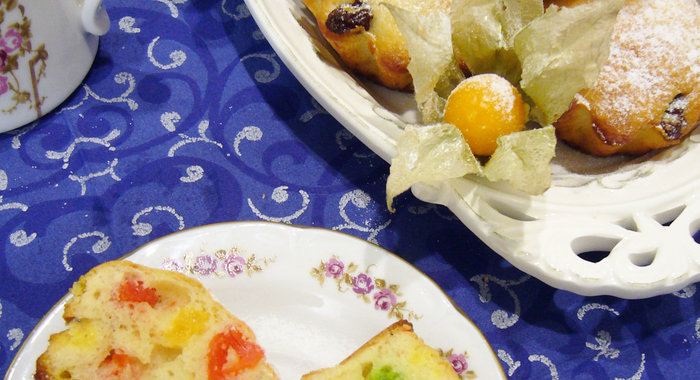 Творожный кекс Биг Бен с кумкватом