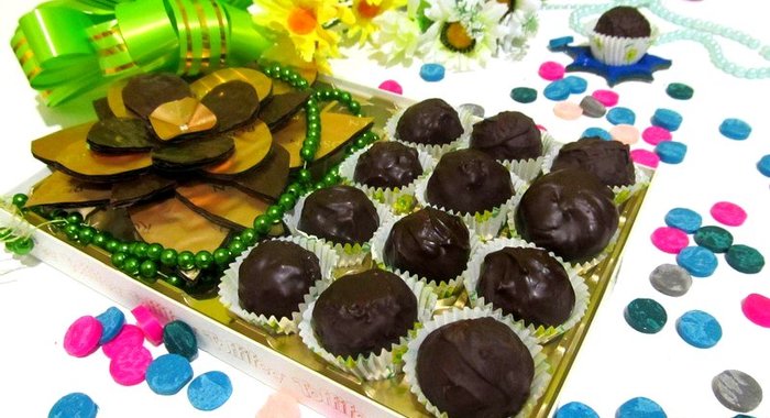 Конфеты из морковных цукатов