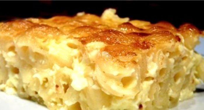 Запеканка из макарон в мультиварке