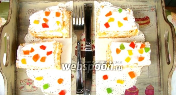 Морковные пирожные со сливками