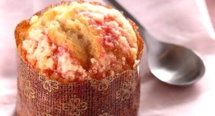 Вишнево-миндальные маффины